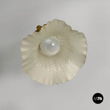 Load image into Gallery viewer, Wall lamp in brass and glass, 1950s