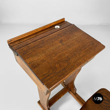 Load image into Gallery viewer, School desk in wood, 1930s