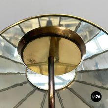 Charger l'image dans la galerie, Candle holder in brass and mirror, 1950s