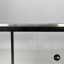 将图片加载到图库查看器,Cart in steel and black metal, 1980s