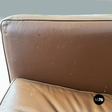 Carica l'immagine nel visualizzatore di Gallery, Leather armchairs by Florence Knoll for Knoll International, 1970s