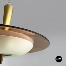 Charger l'image dans la galerie, Chandelier 1462 by Max Ingrand for Fontana Arte, 1950s