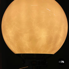 Carica l'immagine nel visualizzatore di Gallery, Floor lamp with opaline glass, metal and marble, 1970s