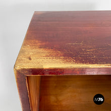 Load image into Gallery viewer, Bookcase in red wood, 1940s