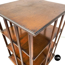 Load image into Gallery viewer, Revolving bookcase in wood, 1920s