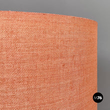 画像をギャラリービューアに読み込む, Glass and fabric table lamp by Stilnovo, 1960s