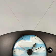 画像をギャラリービューアに読み込む, Floor clock with eye-shape mirror by Alias, 1990s