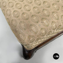Carica l'immagine nel visualizzatore di Gallery, Armchairs in wood and fabric, 1930s
