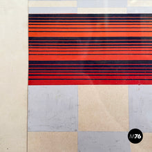 画像をギャラリービューアに読み込む, Geometrical painting on paper, 1990s