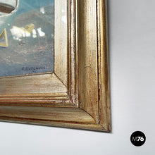 Load image into Gallery viewer, Oil painting of a boat, 1978