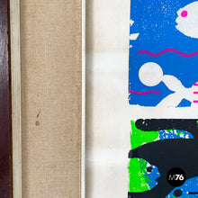 画像をギャラリービューアに読み込む, Screen printing by Bruno Contenotte, 1982