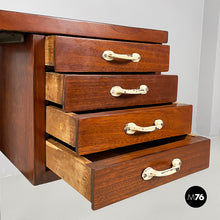 Load image into Gallery viewer, Desk in wood and metal, 1960s