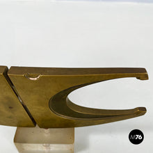 将图片加载到图库查看器,Bronze sculpture by Edmondo Cirillo, 1970s