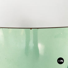 将图片加载到图库查看器,Chairs in aqua green formica and metal, 1960s