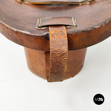 将图片加载到图库查看器,Party set with leather hatbox, mid 1900s