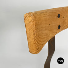 画像をギャラリービューアに読み込む, Industrial stools with height-adjustable seat by Necchi, 1920s