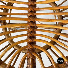 画像をギャラリービューアに読み込む, Stool in rattan, 1960s