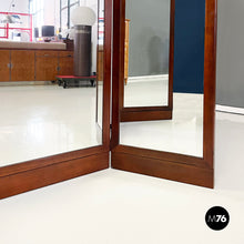 Load image into Gallery viewer, Freestanding full-length floor mirror in wood, 1960s
