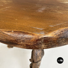 Load image into Gallery viewer, Rustic coffee table in wood and branches, 1950s