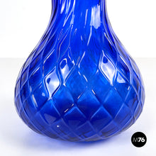 画像をギャラリービューアに読み込む, Red and blue Murano glass vase by Venini, 1990s