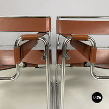 将图片加载到图库查看器,Armchairs Wassily by Marcel Breuer for Gavina, 1960s