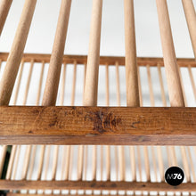 将图片加载到图库查看器,Cart in wood and green metal, 1920s