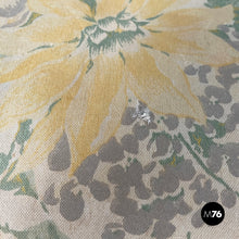 Load image into Gallery viewer, Chair in rattan and fabric, early 20th century