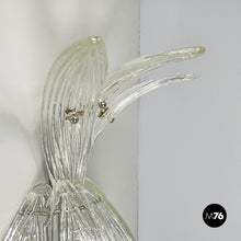 画像をギャラリービューアに読み込む, Pineapple-shaped wall lamp in fluted glass, 1980s