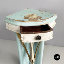 画像をギャラリービューアに読み込む, Corner console in wood, 1940s