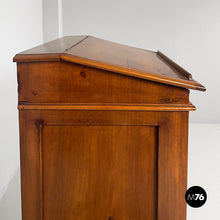Load image into Gallery viewer, Wooden chest of drawers with bookstand, 1800s