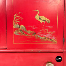 将图片加载到图库查看器,Wooden wardrobe with Murano glass handles, 1930s