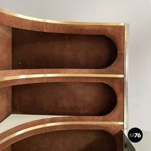 画像をギャラリービューアに読み込む, Bar cabinet with stools by Willy Rizzo, 1970s