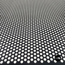 Charger l'image dans la galerie, Cart in black perforated metal, 1980s