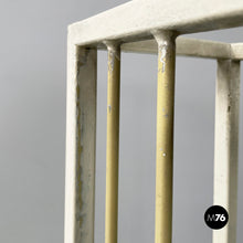 Load image into Gallery viewer, White metal radiator cover, 1950s