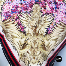 画像をギャラリービューアに読み込む, Fabric cushion by Roberto Cavalli, 2000s