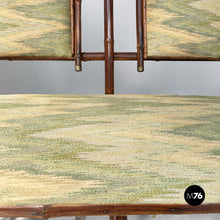 将图片加载到图库查看器,Sofa in fabric and bamboo, 1930s