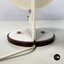 画像をギャラリービューアに読み込む, Table lamp in white plastic, 1970s