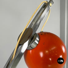 Carica l'immagine nel visualizzatore di Gallery, Floor lamp in orange metal, 1970s