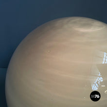 将图片加载到图库查看器,Table lamp in glass and steel, 1970s