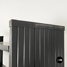 画像をギャラリービューアに読み込む, Self-supporting bookcases in black plastic by Robots, 1990s