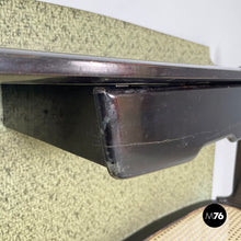 画像をギャラリービューアに読み込む, Console in wood, fabric and straw, 1950s