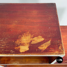 Load image into Gallery viewer, Bookcase in red wood, 1940s