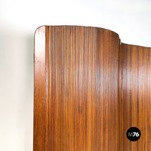 Load image into Gallery viewer, Self-supporting wooden screen by Baumann, 1950s