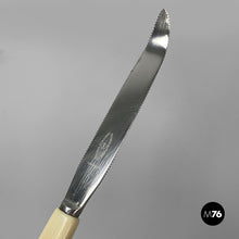 将图片加载到图库查看器,Grapefruit knife and spoon by George Buttler & Co., 1950s