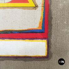 Load image into Gallery viewer, Painting by Lucio by Pezzo for Tisettanta, 1970s