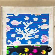 画像をギャラリービューアに読み込む, Screen printing by Bruno Contenotte, 1982