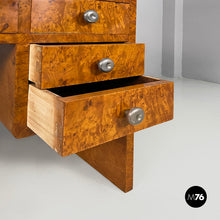 Load image into Gallery viewer, Desk in wood and steel, 1930s