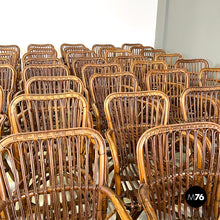 Load image into Gallery viewer, Armchairs in bamboo, 1960s