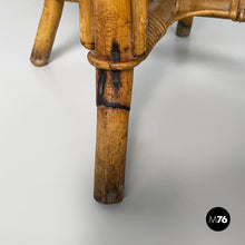 画像をギャラリービューアに読み込む, Stools in rattan, 1960s