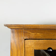 将图片加载到图库查看器,Sideboard with drawers in wood and glass, 1940s
